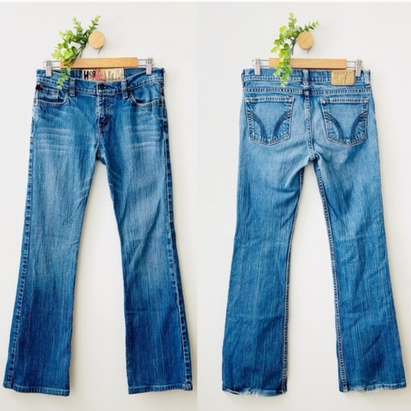 Hollister Denim - Vintage Y2K Hollister Flare Low Rise Jeans